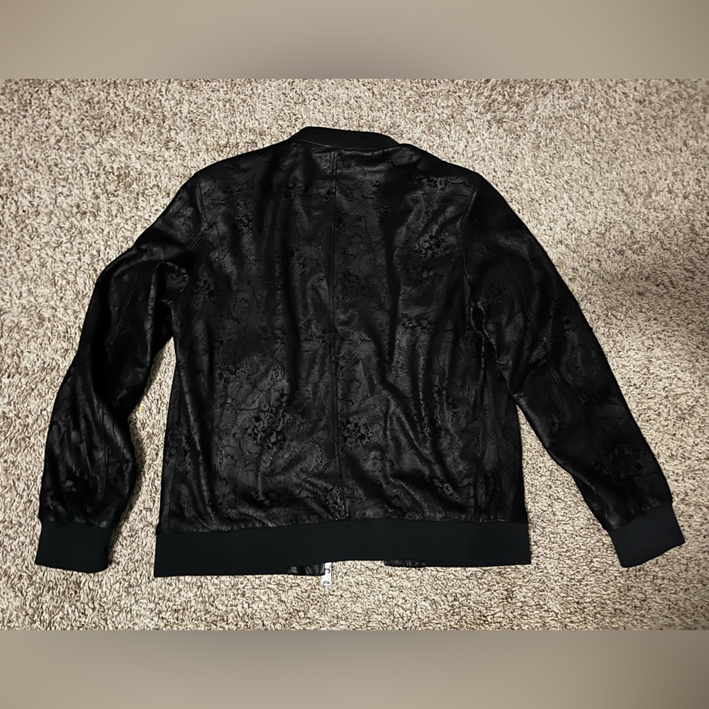 Black Patterned Maczoo Jacket - image 3